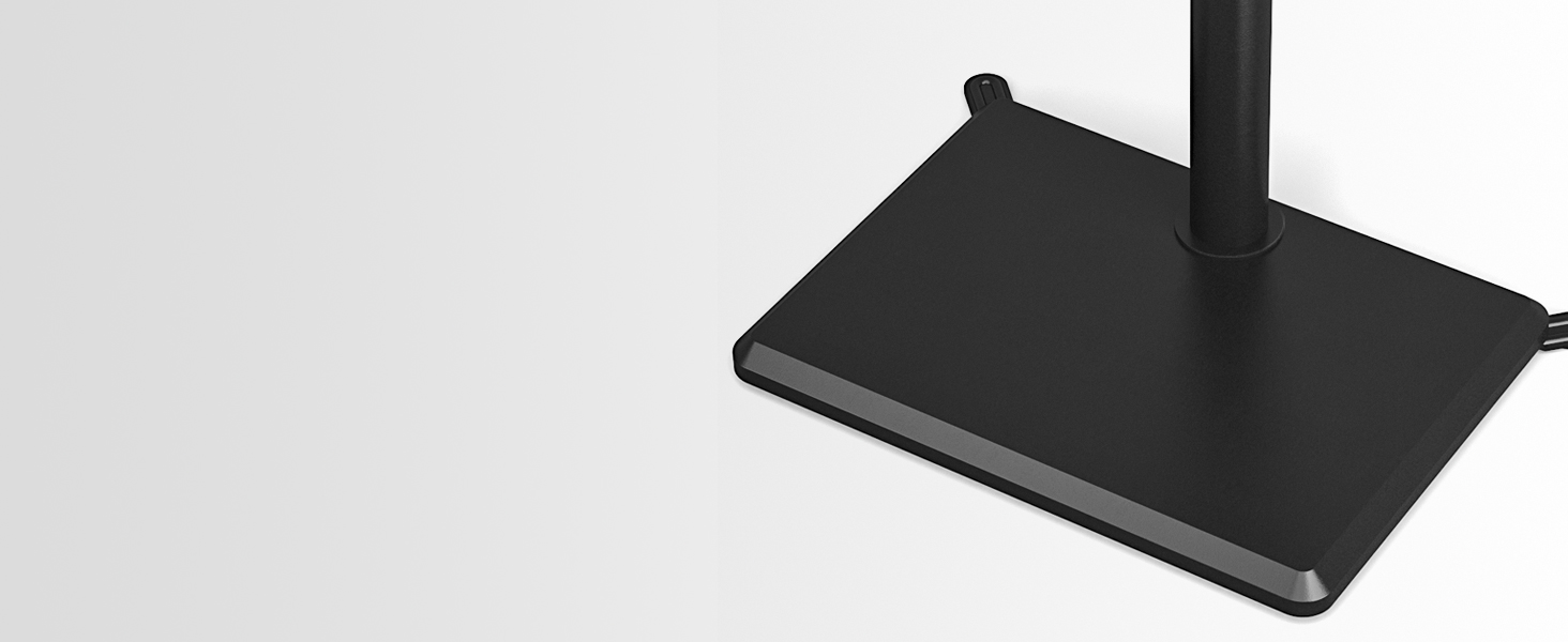 Підставка для телевізора TVON: регульована, поворотна, для діагоналей 32-55 дюймів, VESA 400x400, до 40 кг, чорний