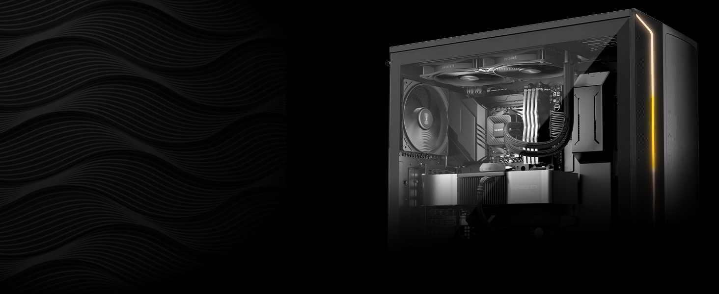 Система водяного охолодження be quiet! Pure Loop 3 240 мм для AMD/Intel, 2x 120 мм вентилятори Pure Wings 3, тиха помпа