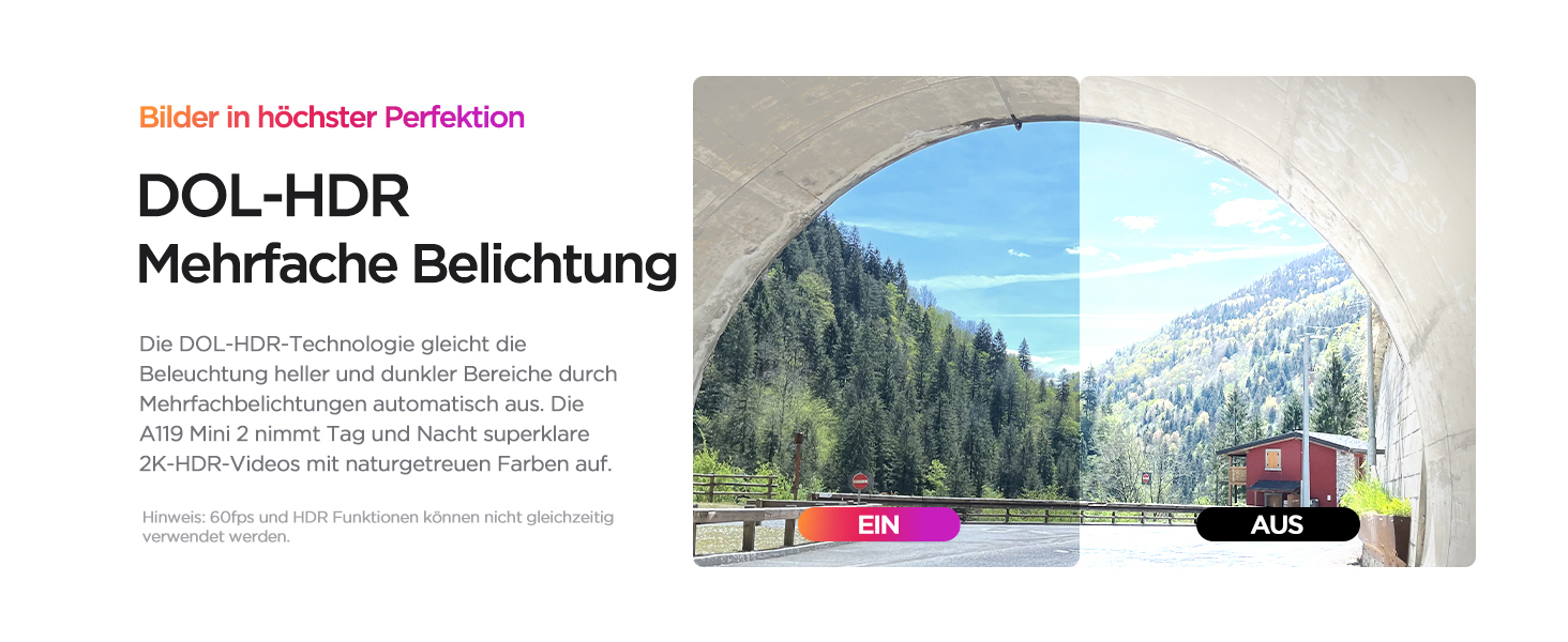 VIOFO A119 Mini 2: Автомобільний відеореєстратор з GPS, 2.7K, Wi-Fi, HDR, нічне бачення STARVIS, голосове керування, 24h паркувальний режим