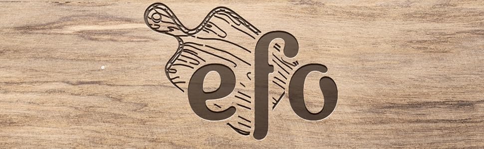Дерев'яна обробна дошка EFO з бука 40x30x4 см — масивна кухонна дошка для м'яса, хліба та овочів, міцний хакблок XXL