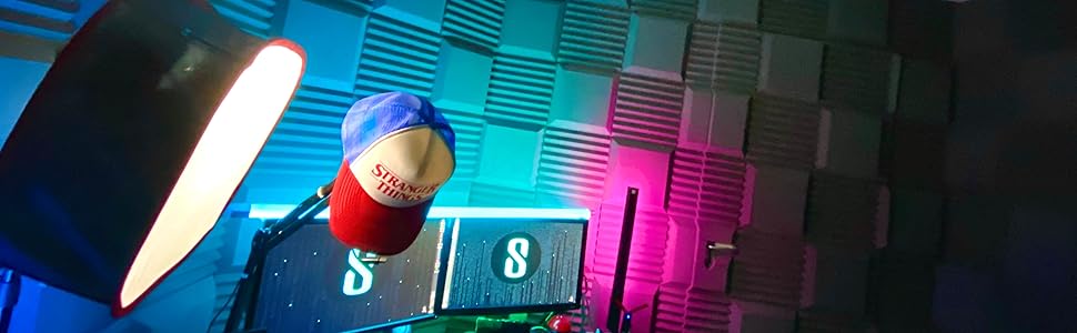 Акустичні шумопоглинаючі панелі Studio-Dämmplatten від Advanced Acoustics, пінополіуретан, 30.5 см, NRC 0.80 (1.48 кв.м), 16 шт.