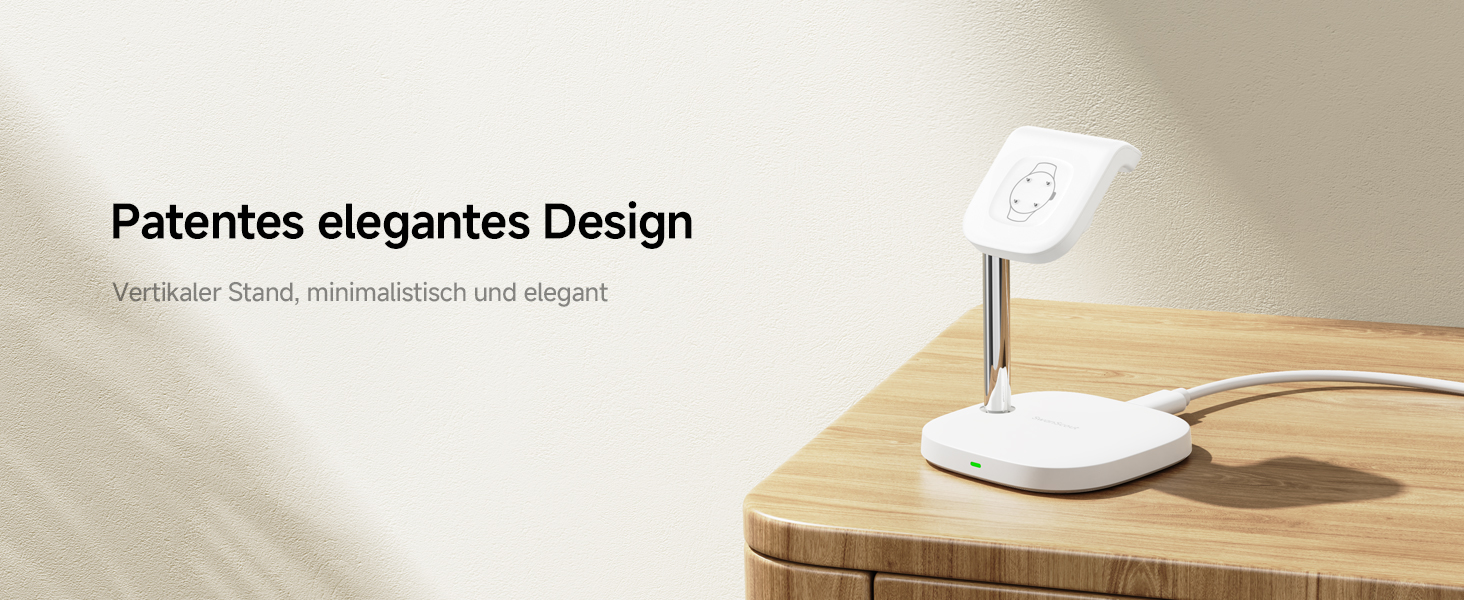 Зарядна станція SwanScout для Google Pixel Watch 3/2 (Не підходить для Pixel Watch 1), SwanScout 505G2, магнітний швидкий зарядний пристрій для Pixel Watch 3/Pixel Watch 2