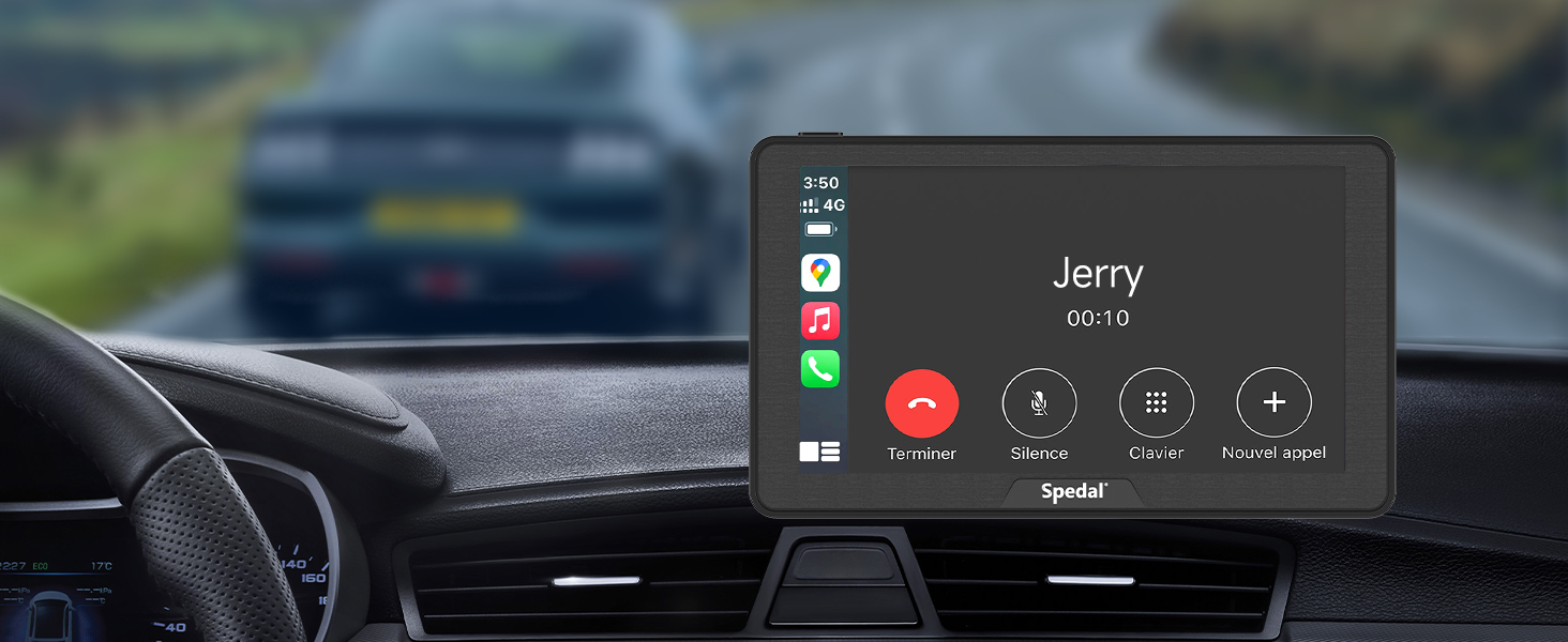 Безпровідний CarPlay і Android Auto Spedal CL786, 7