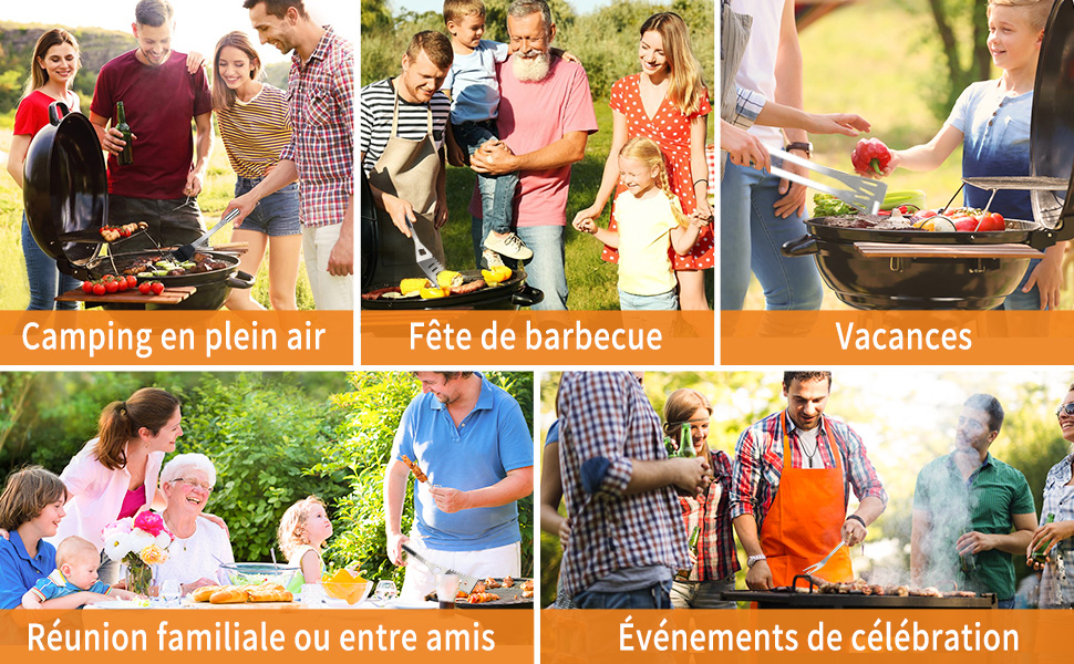 Набір аксесуарів для гриля з нержавіючої сталі 28 шт. для басейну, кемпінгу, подарунок на День батька, день народження, Різдво з кейсом для зберігання