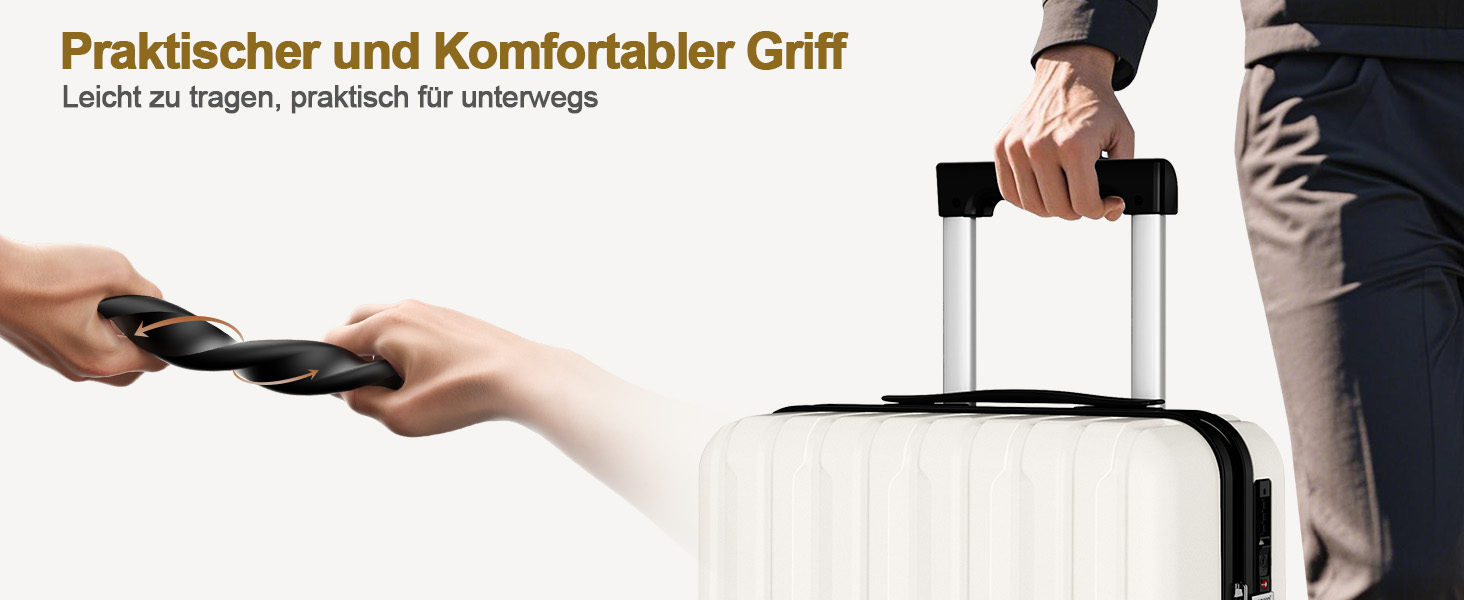 Набір валіз SHOWKOO 2 шт. з жорстким корпусом 65см+75см, розширюваний, ультралегкий, полікарбонат, з TSA замком та 4 колесами (L+XL) - Темно-синій