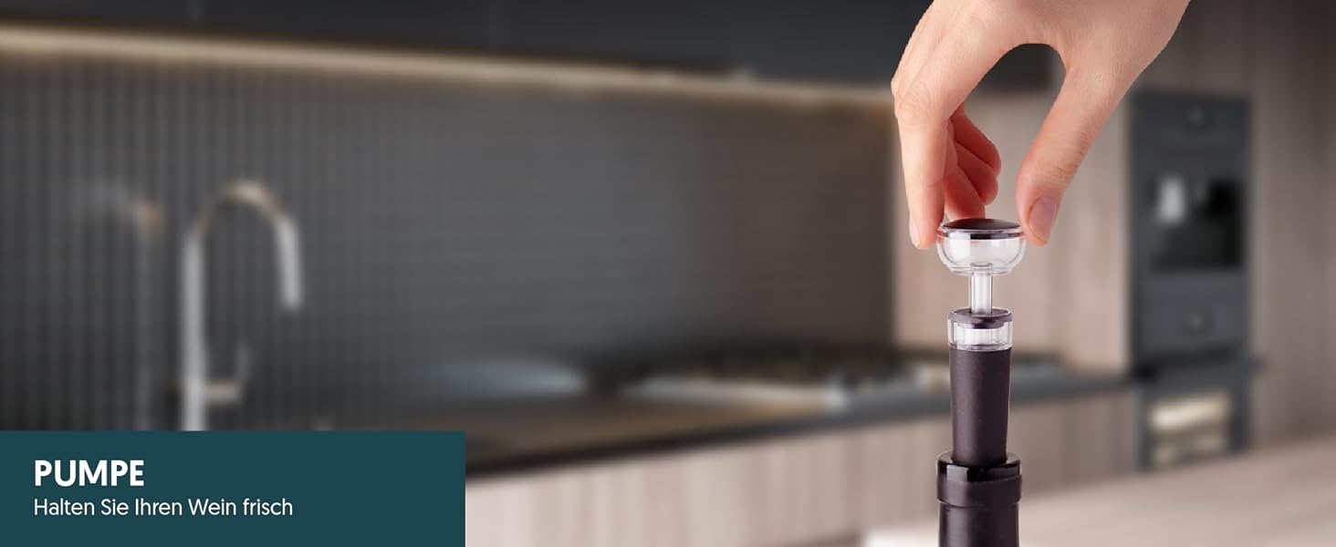 Електричний відкривачка для вина 6-в-1 з USB-кабелем: відкривачка, різак, виливач, вакуумний насос, закривач. Ідеально для любителів вина