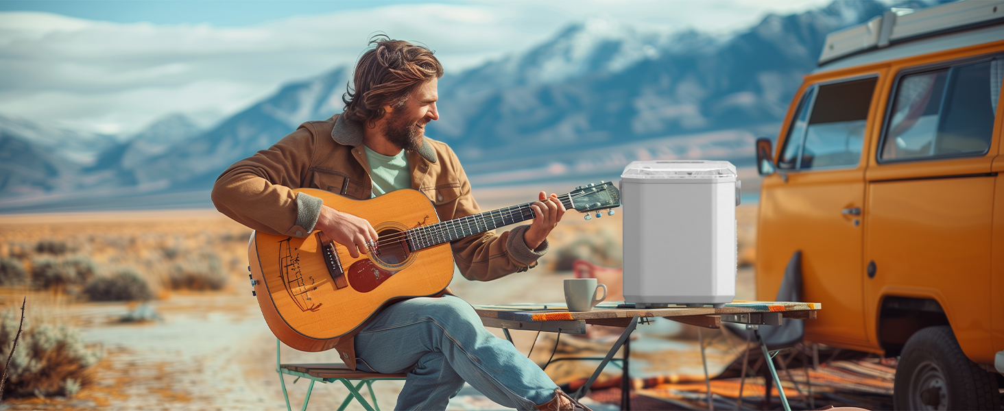 Професійний виробник льоду 12 кг/24 год. Ice Maker 1.5 л, швидкість виробництва 6-13 хв.