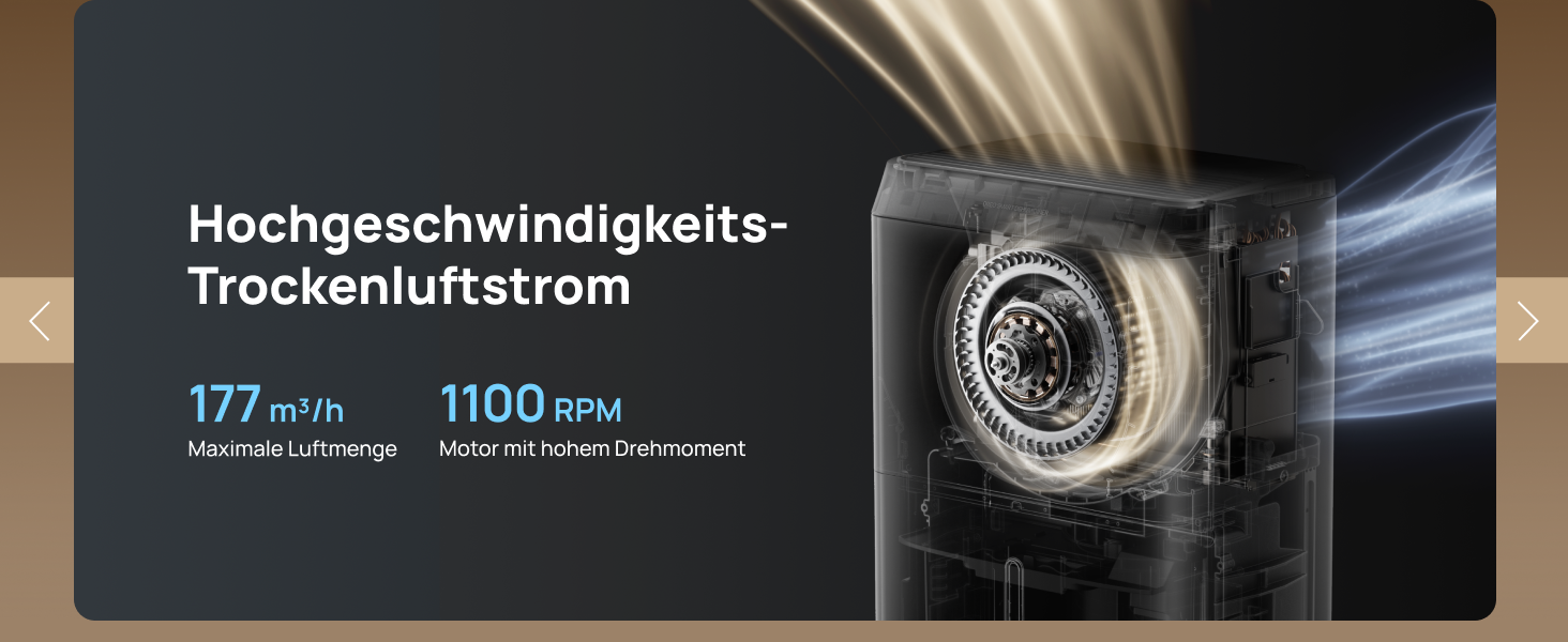 Dreo Електричний осушувач повітря 20л/24г - для приміщень 37 м², енергозберігаючий, тихий, з керуванням через App & Alexa, 3 режими, таймер, регулювання вологості, з відводом води, для спальні та ванної кімнати, білий