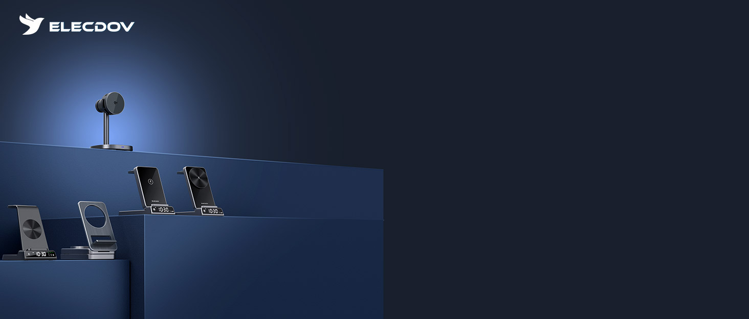 Бездротовий зарядний пристрій 3-в-1 для Samsung Galaxy S26/S25/Z Fold 7/Flip 7/Buds 3/2, Watch 8/7/6/5 Pro - сірий