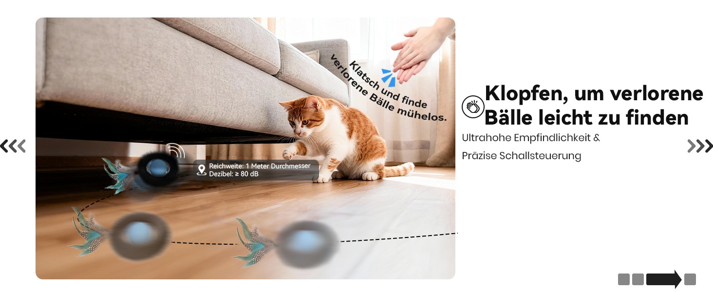 Інтерактивне іграшкове м'ячик для котів з лабіринтом та пір'ям, автоматична іграшка-приховище, мисливська гра, подарунок для кота