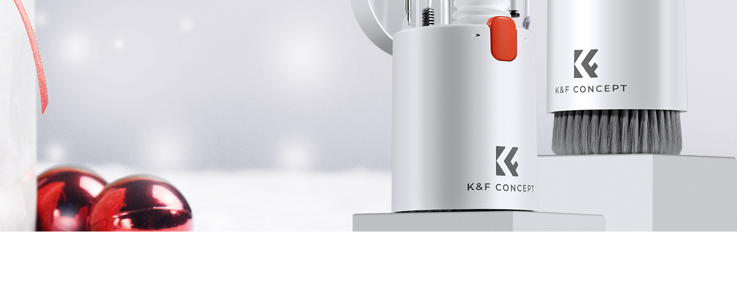 Набір для чищення електроніки K&F Concept 20-в-1: AirPods, клавіатури, ноутбуки, навушники, телефони, камери