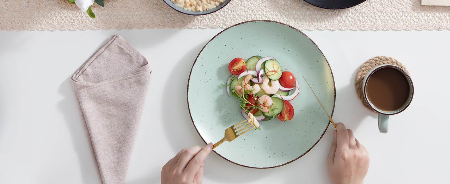 Сервіз столовий Steingut vancasso MODA, 48 предметів, вінтажний стиль, для 12 осіб