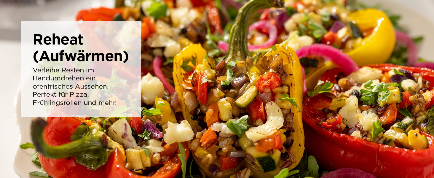 Фритюрниця Ninja Dual Zone Digital Air Fryer DZ400EU, 9.5L, 6-в-1, 2 відсіки, металевий сірий, для смаження, запікання, підігріву