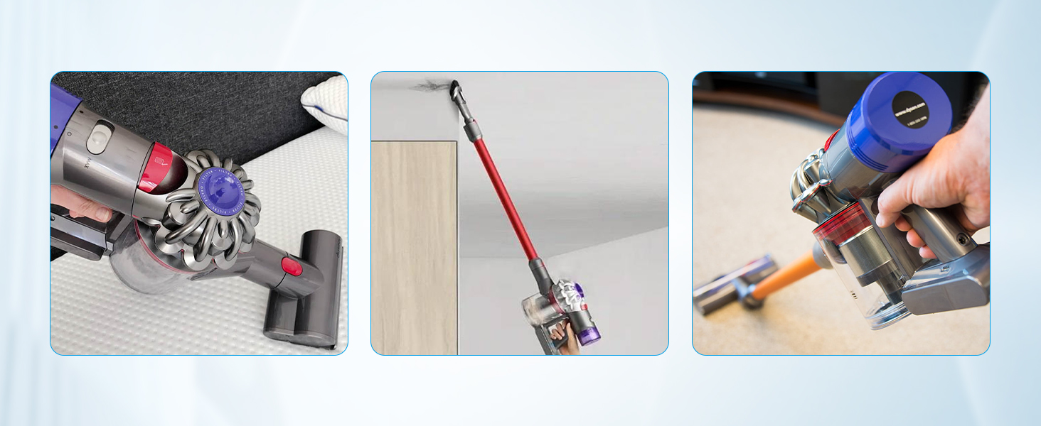 Акумулятор для пилососа Dyson V8, 7200mAh, замінний акумулятор сумісний з Dyson V8 Absolute, Animal, Fluffy, Motorhead, V8 Absolute Pro, SV10