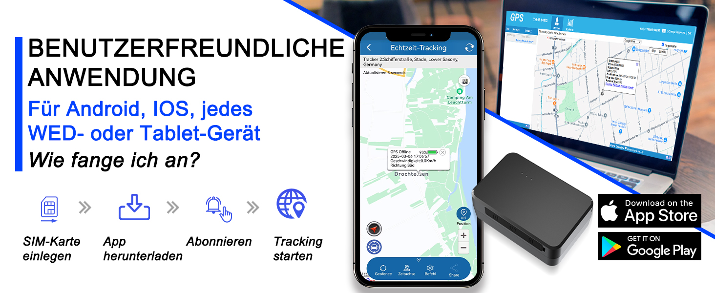 GPS-трекер TKMARS для авто без абонплати, 90 днів автономної роботи, оновлення позиції кожні 5 секунд, потужний магніт, водонепроникний, безкоштовний додаток, 5000 мА·год (TK903 4G 1500 мА·год)