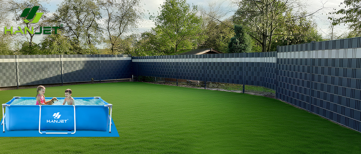 Басейн сталевий каркасний 110x110x35 см, блакитний - для саду та відпочинку