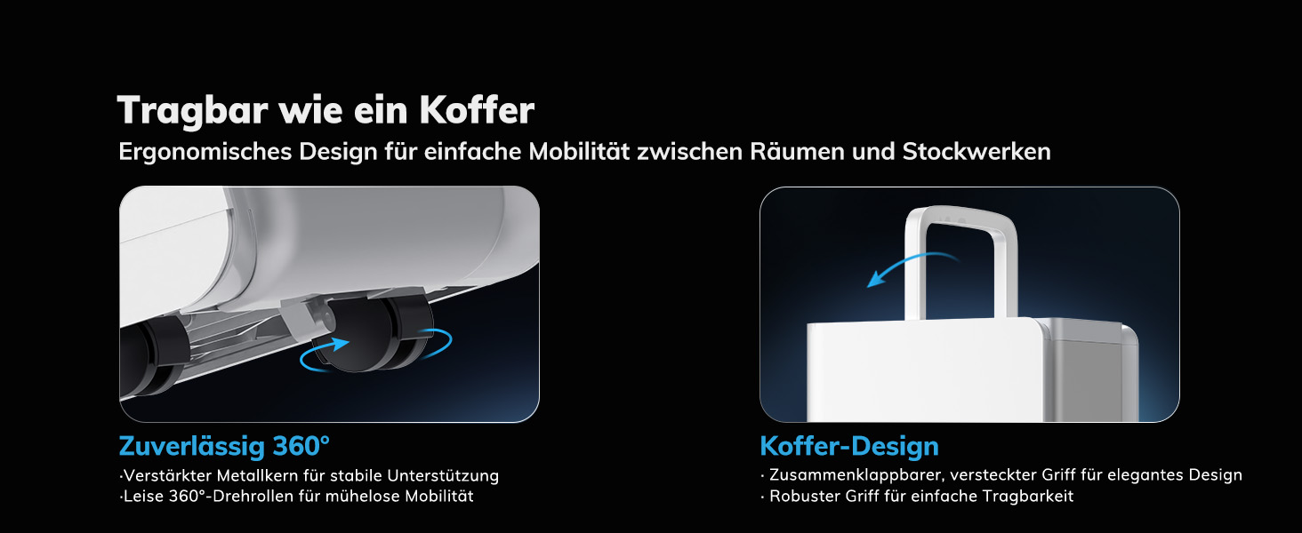 Електричний осушувач повітря AEOCKY Max 25L для дому, 25 літрів, 50 м², з відведенням води, для підвалу, пральні, спальні, ванної кімнати, білий