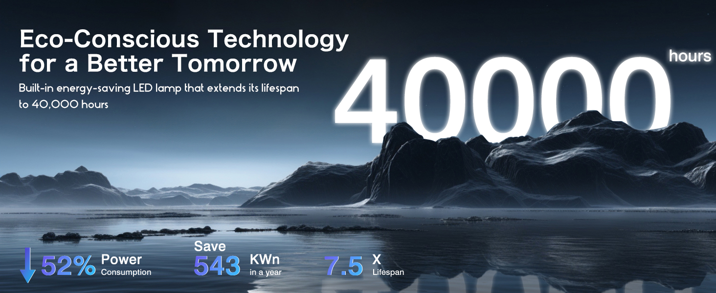 Проектор AKATUO Smart 4K з підтримкою Netflix, Full HD 1080P, WiFi6 Bluetooth, електричним фокусом та автотрапецеїдною корекцією для дому та вулиці (сумісний з iPhone)