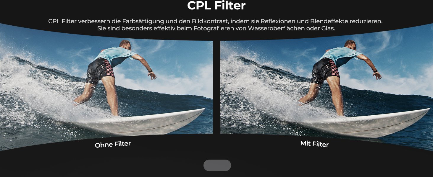 Набір фільтрів K&F Concept ND для DJI Osmo Action 6: ND8, ND16, ND32, ND64, CPL, Black Mist (5 шт.)