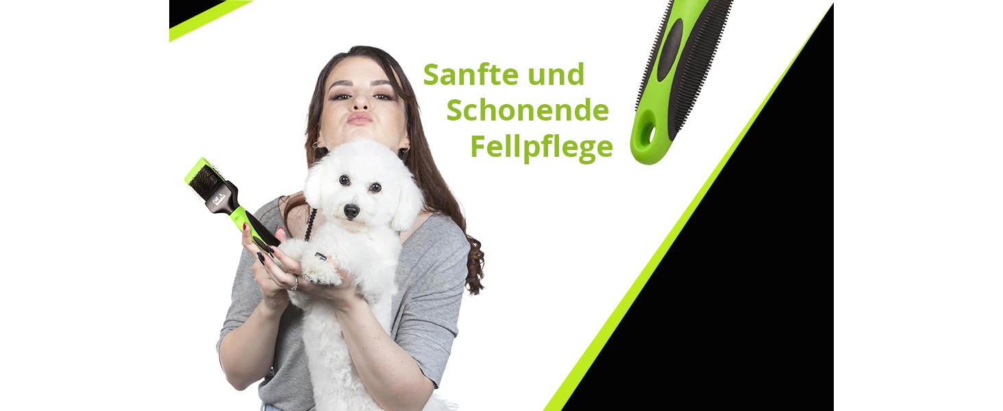 Професійна щітка для собак Zupfbürste: розплутування та догляд за шерстю | Для розплутування вузлів та вичісування