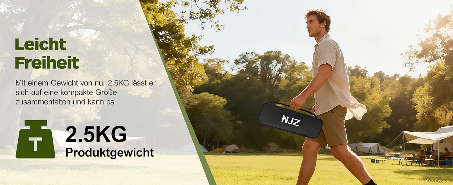 Крісло кемпінгове складне посилене 600lbs (до 272 кг) для пікніка, риболовлі, саду, чорне