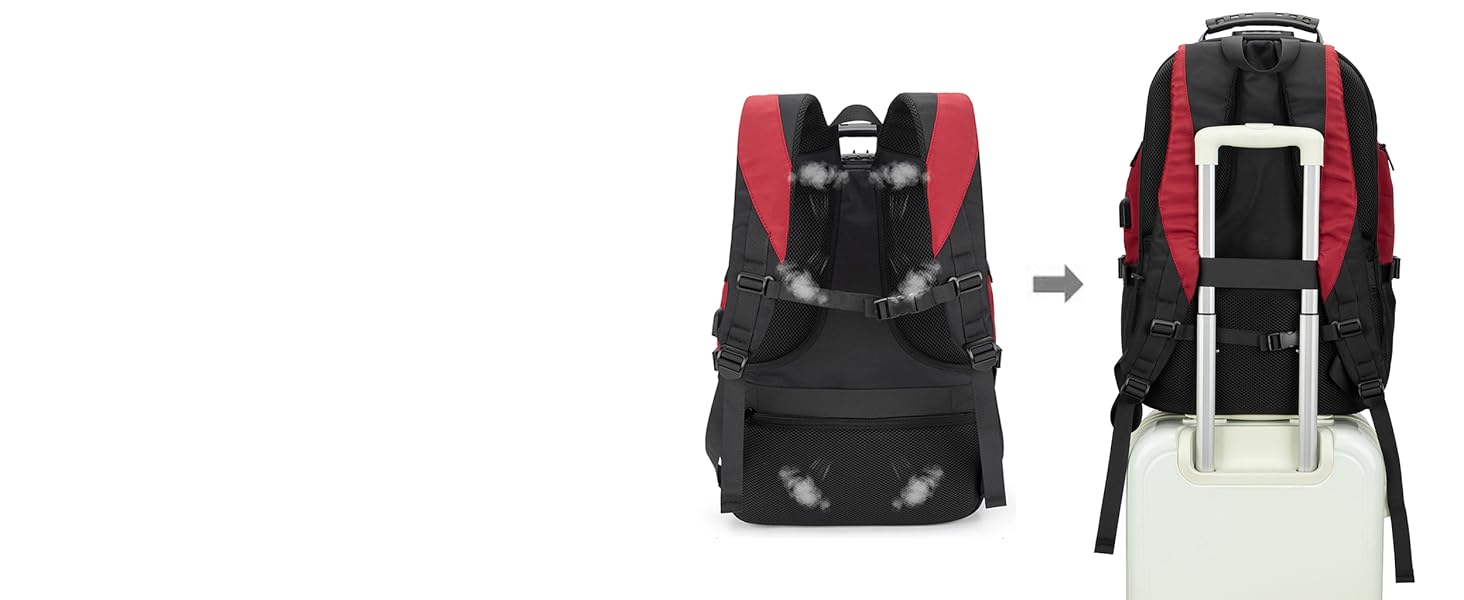 Рюкзак Tzowla для ноутбука 17.3