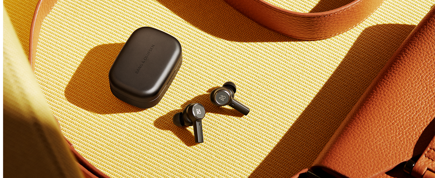 Bang & Olufsen Beocom EX UC: Бездротові Bluetooth навушники з активним шумозаглушенням (чорний антрацит) + донгл та зарядний кейс