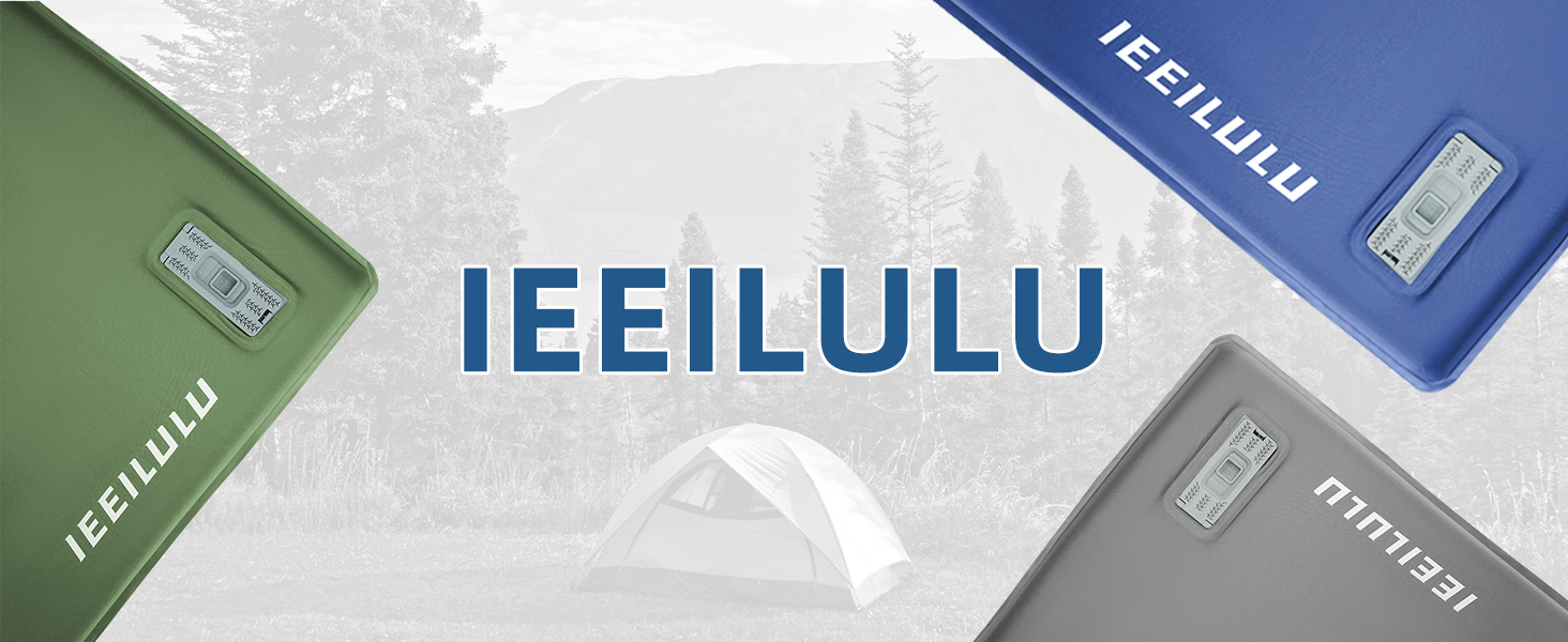 Електрична ізольована килимок IEEILULU для кемпінгу та відпочинку на природі, 8 см, вологостійкий, з електричним насосом