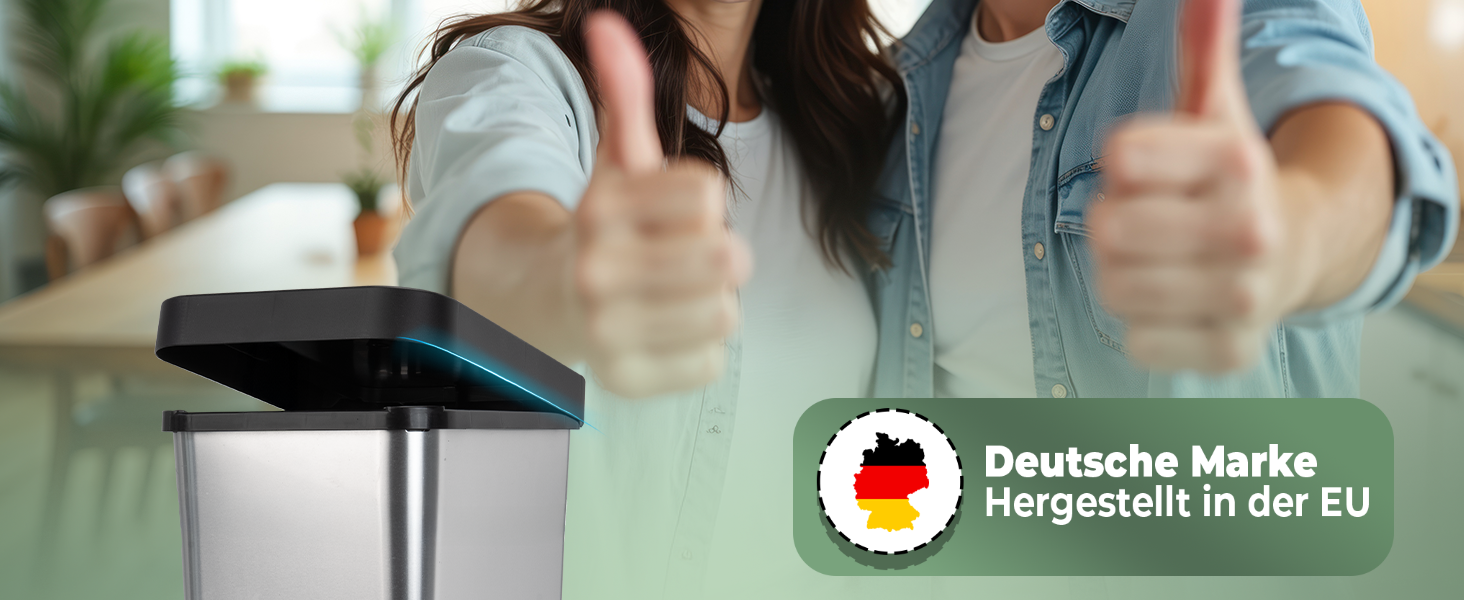 Novaliv Відро для сміття з педальним приводом 45L - сталеве відро для сміття з кришкою, герметичне, для кухні та інших приміщень