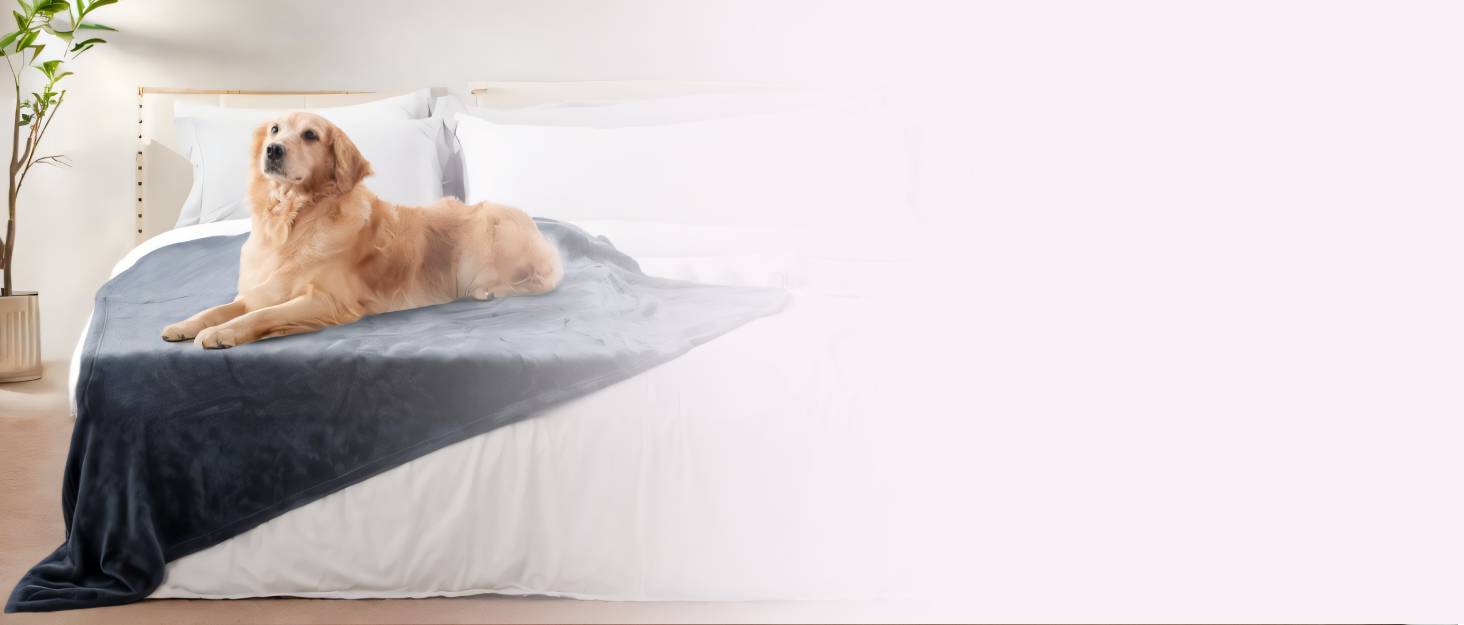 М'який флісовий килимок для собак та котів Nobleza, 120x100 см