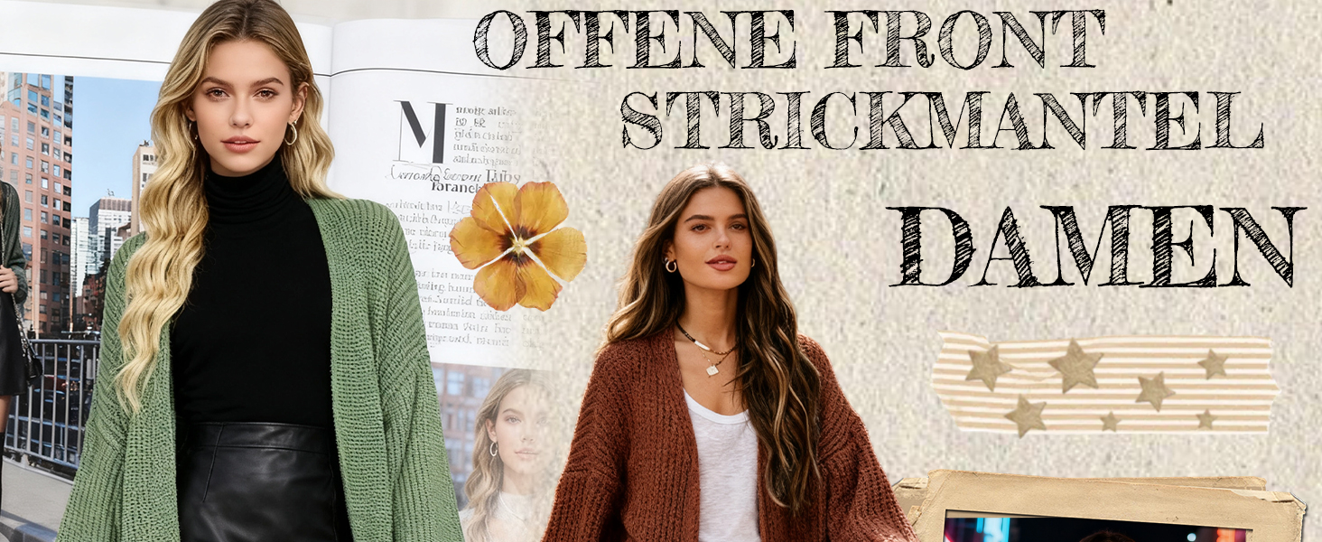 Жіночий в'язаний кардиган оверсайз з відкритим передом, велика в'язка, теплий, кавового кольору, довгі рукави, осінь