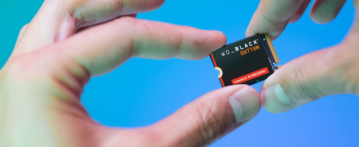 WD_BLACK SN770M 2TB NVMe SSD M.2 2230 для геймінгу (Steam Deck, Surface)