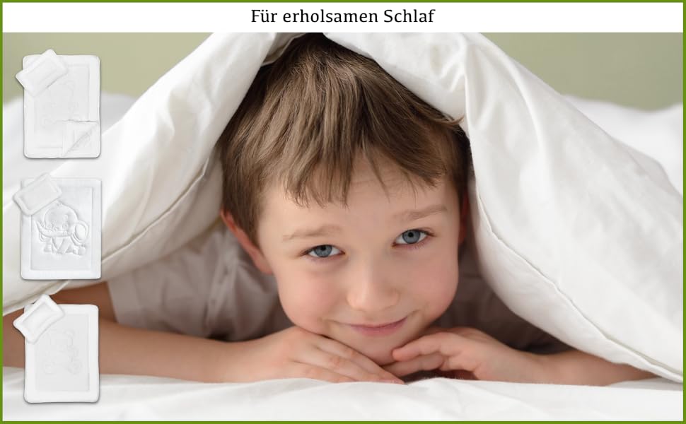 Комплект дитячої постільної білизни Oeko-Tex з милим стеганим слоником, 40x60 + 100x135 см, витримує прасування, 95°C