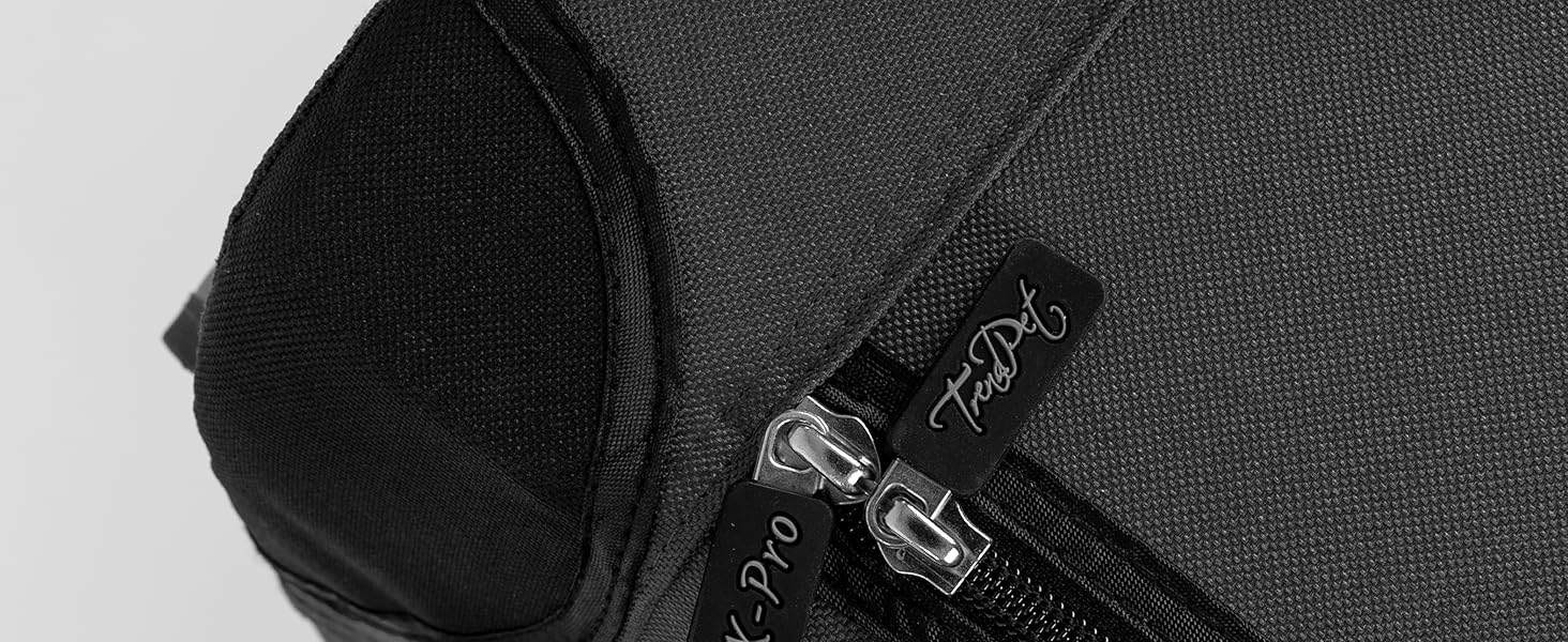 TrendPet TPX-Pro: Легка складана переноска для собак з алюмінієвим каркасом (сіра, 50x35x35 см)