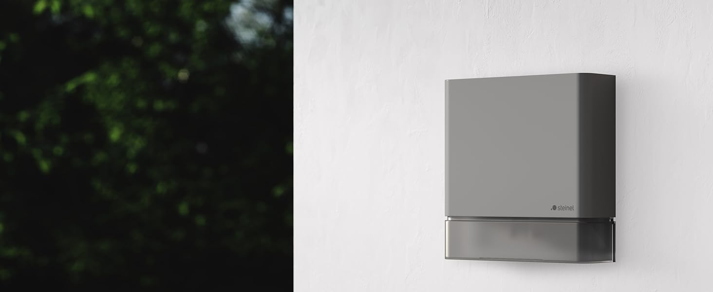 Смарт LED прожектор Steinel Spot DUO SC Connect для вулиці з датчиком руху, димований, керування через додаток, 7 Вт, 3000K, антрацит