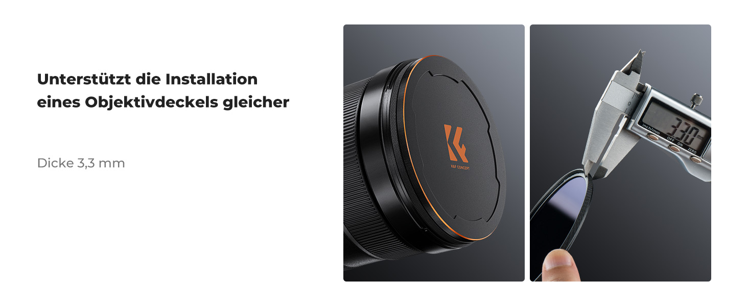 Поляризаційний фільтр K&F Concept 67mm для об'єктивів фото- та відеокамер (CPL, Cirkular)
