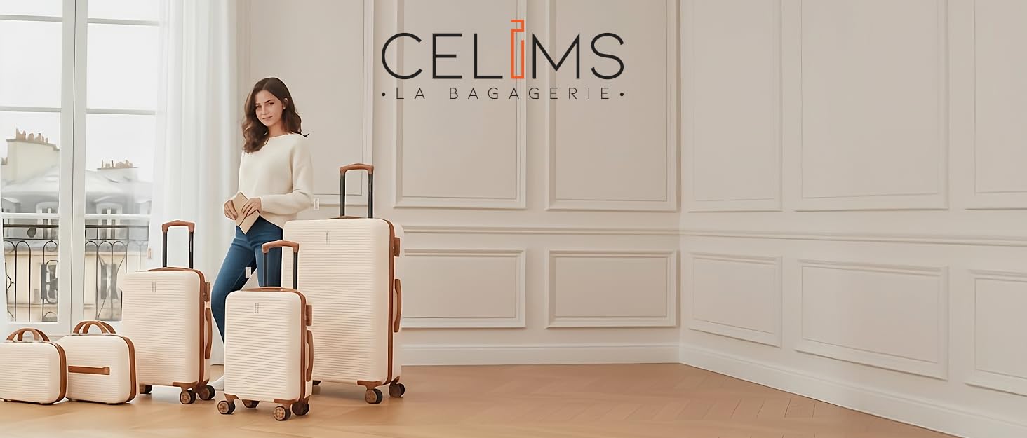 Набір валіз з полікарбонату (3 шт.): ручна, середня, велика | Набір валіз | Турецький колір