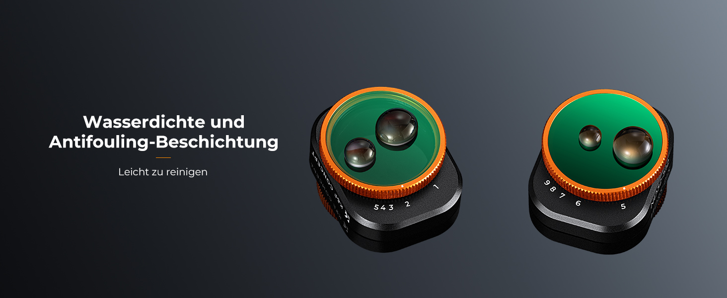 Набір фільтрів K&F Concept Mini 4 Pro: ND, CPL, UV - 6 шт. (ND2-32, ND32-512, CPL, UV) для DJI Mini 4 Pro