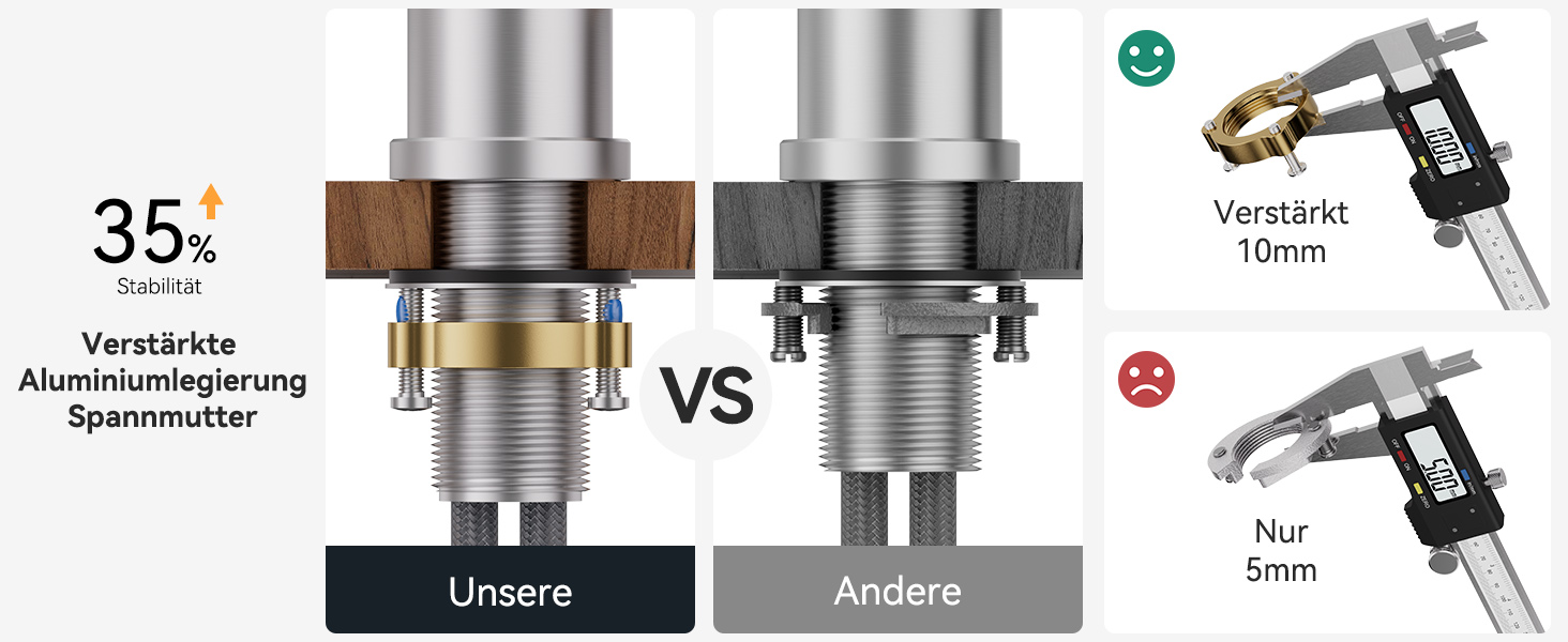 Кран кухонний CECIPA з 3 режимами, висувна лійка, поворотний на 360°, з високим виливом, нержавіюча сталь, з однією ручкою