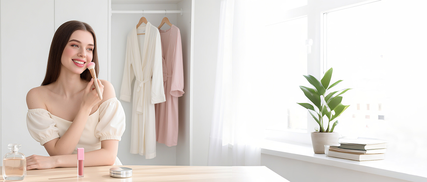 Набір косметичок 3 шт. з квітковим принтом, для подорожей та повсякденного використання | Косметичка для макіяжу для жінок та дівчат. Хакі в клітинку