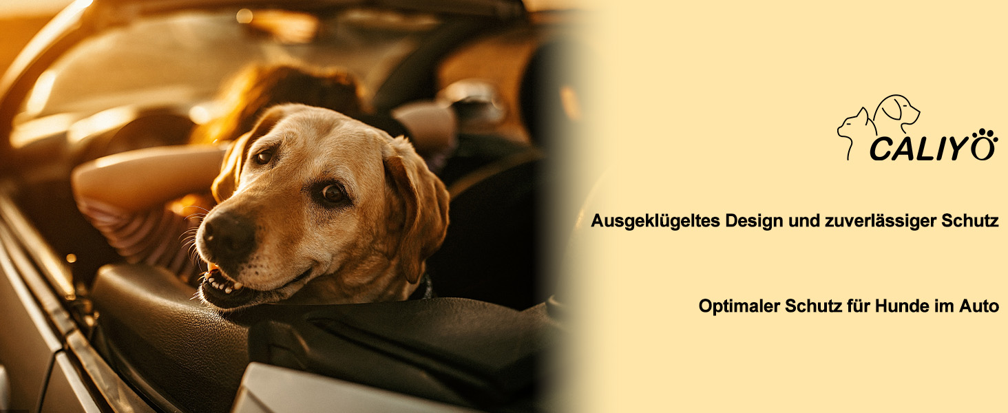 Накладка на сидіння автомобіля для собак Caliyo, 143.5x134 см, чорна. Захист заднього сидіння, водовідштовхувальна, анти-царапин, з боковими захистами та віконцем. Універсальна.