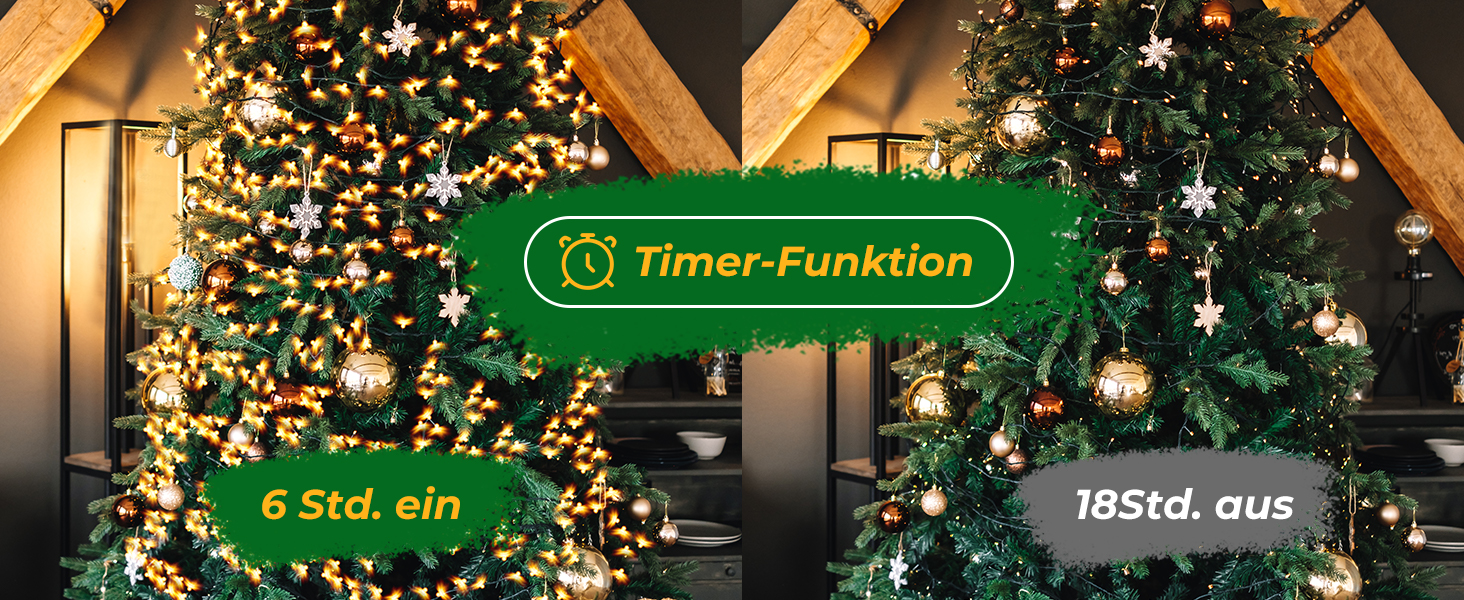 LED гірлянда 100 метрів, 800 LED, тепле світло для декору: Новий Рік, вечірка, сад, балкон. З таймером та пам'яттю