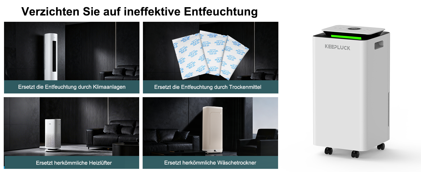 Зволожувач повітря 12L/24H для ванної кімнати та кімнати, 18-24м², білий (FDD12)