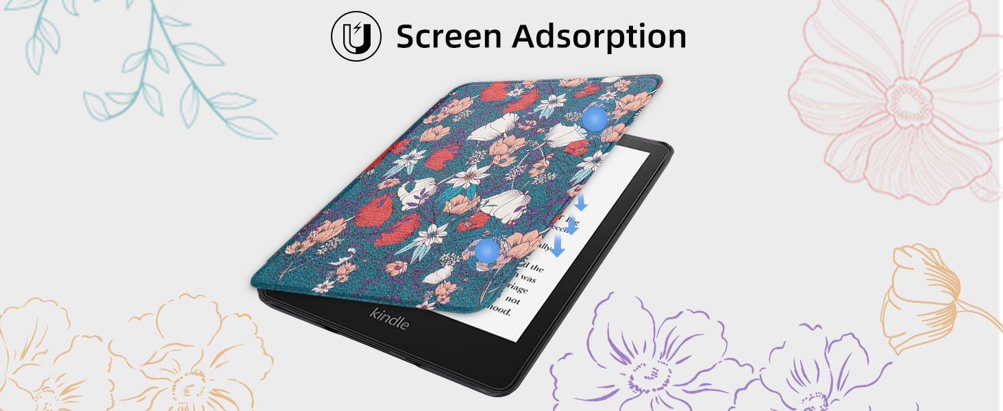 Чохол для Kindle Paperwhite 11 (M2L3EK/M2L4EK) з авто-вимкненням, Mandala, Kunstleder