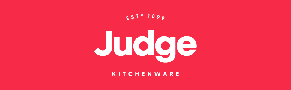 Набір каструль Judge Everyday, антипригарне покриття, 3 предмети (16, 18, 20 см), сталева ковшик з скляною кришкою