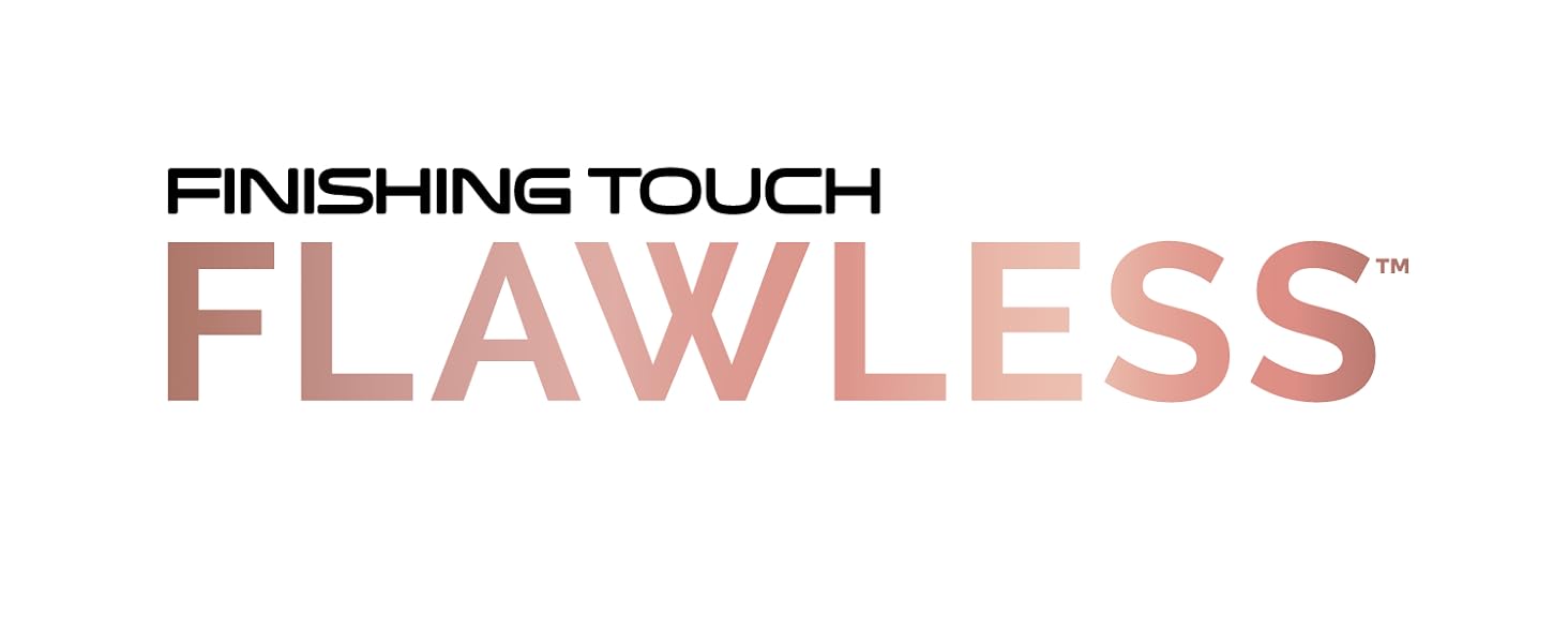 Епілятор Finishing Touch Flawless Face для жінок: безболісне видалення волосся на обличчі та тілі, гіпоалергенний, з 2 змінними насадками, USB-зарядка