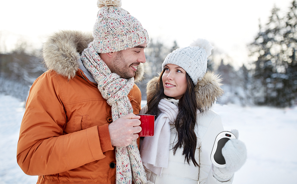 Електричний грілка для рук, 8000mAh, багаторазовий, USB, Powerbank, портативний, для дітей, жінок, чоловіків, найкращий подарунок на зимові свята