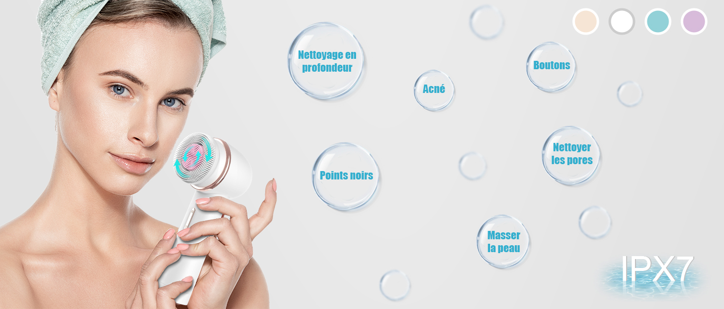 Насадка-щітка для обличчя MyCARBON для очищувальної щітки