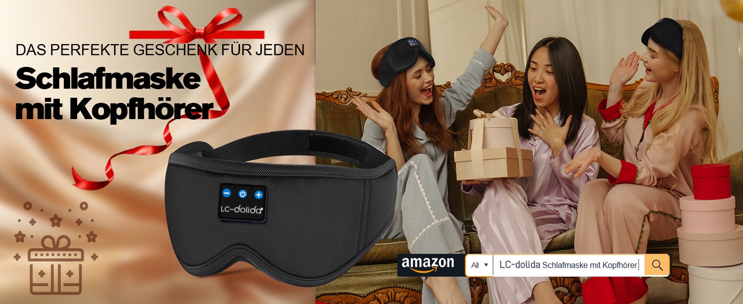 Маска для сну з навушниками Bluetooth V5.4, 3D маска для сну, дихаюча, для жінок та чоловіків, з мікрофоном, бавовняна, для подорожей, сну, йоги, медитації (чорна)