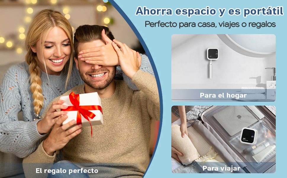 Стерилізатор зубних щіток UV-C та UV-A, настінний тримач з функцією сушіння повітрям, для ванної кімнати, дому та подорожей (білий)